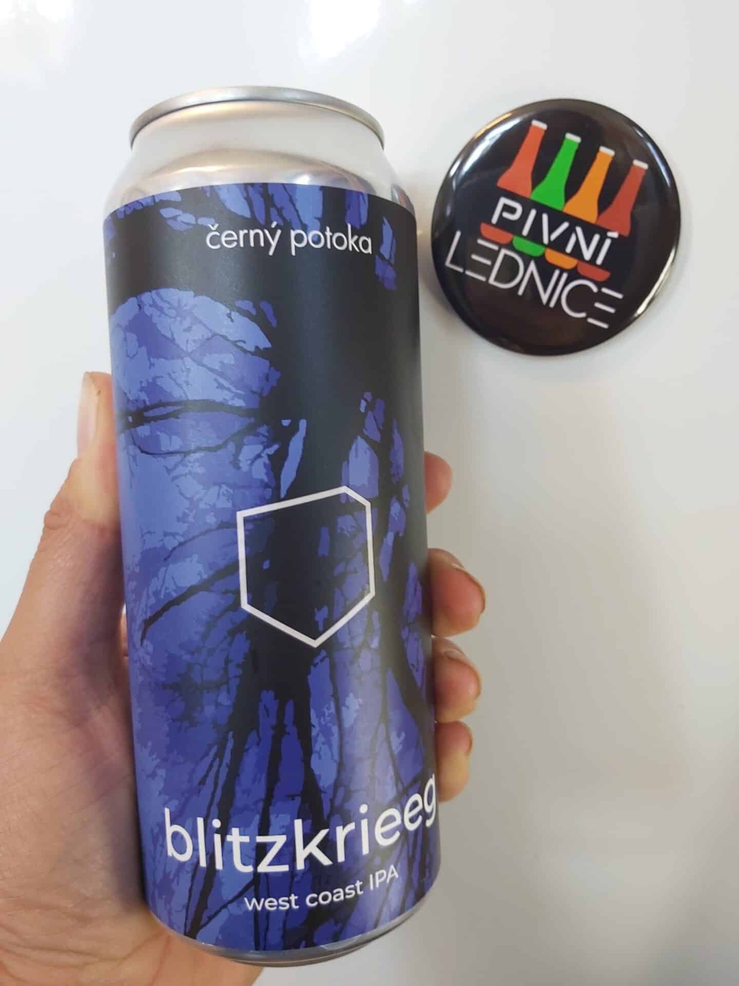Černý potoka Blitzkrieeg 15°/7% 0,5l