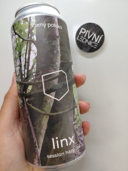 Černý potoka Linx 11°/4,6% 0,5l