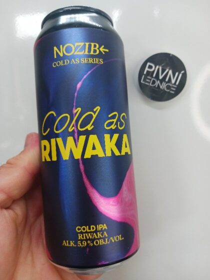 Nozib COLD AS RIWAKA Cold IPA 13°/5,9% 0,5l