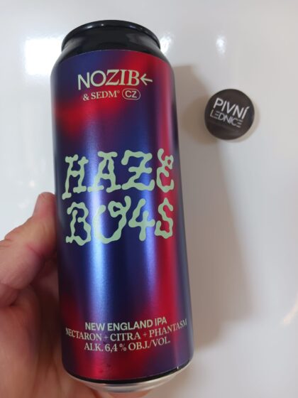 Nozib HAZEBOYS NEIPA Nectaron + Citra + Phantasm 15°/6,4% 0,5l