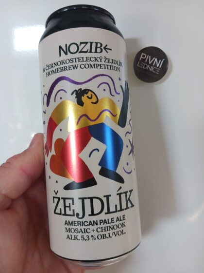 Nozib ŽEJDLÍK APA Mosaic + Chinook 12°/5,3% 0,5l