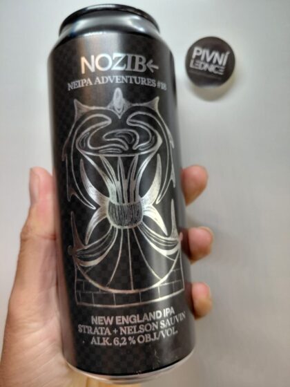 Nozib NEIPA ADVENTURES #18 Strata + Nelson Sauvin 15°/6,2% 0,5l