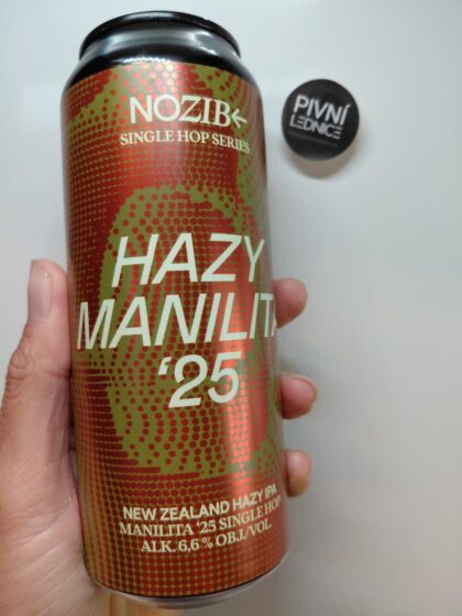 Nozib HAZY MANILITA '25 NZ Hazy IPA 15°/6,6% 0,5l