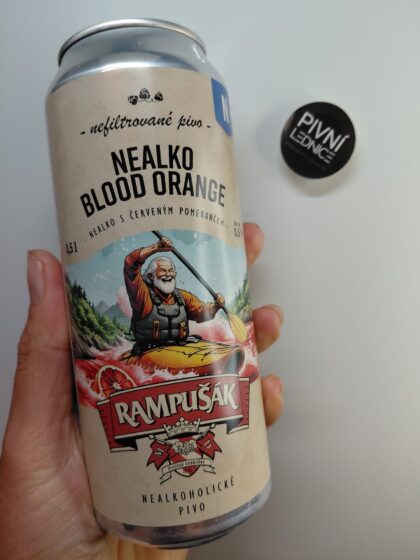 Rampušák Nealko Blood Orange 0,5% 0,5l