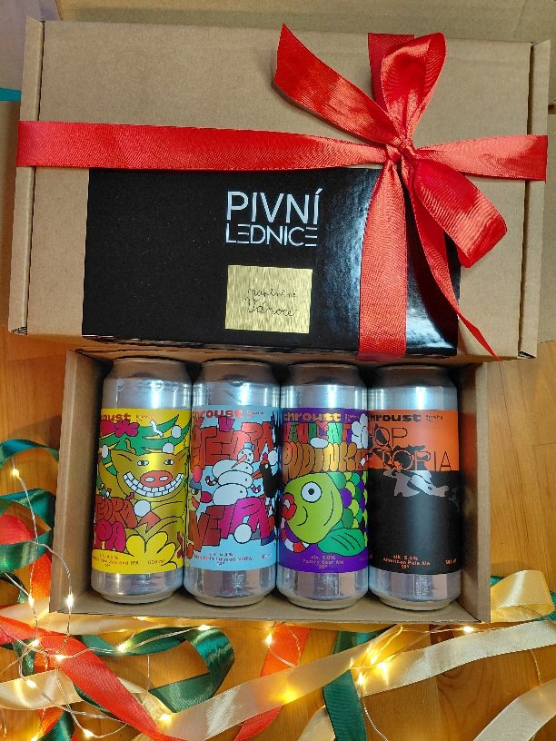 Chroust Vánoční balíček 4x0,5l