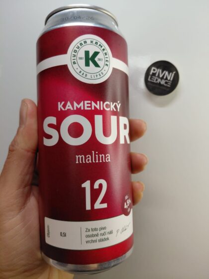Kamenice nad Lipou Kamenický Sour Malina 12°/4,5% 0,5l