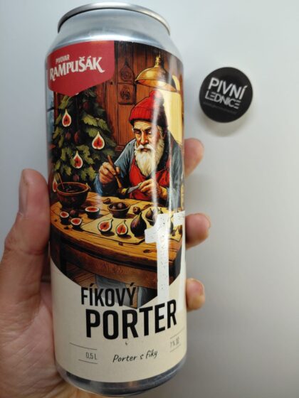 Rampušák Fíkový Porter 17% 7% 0,5l
