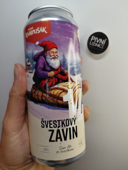 Rampušák Švestkový Závin 6% 0,5l