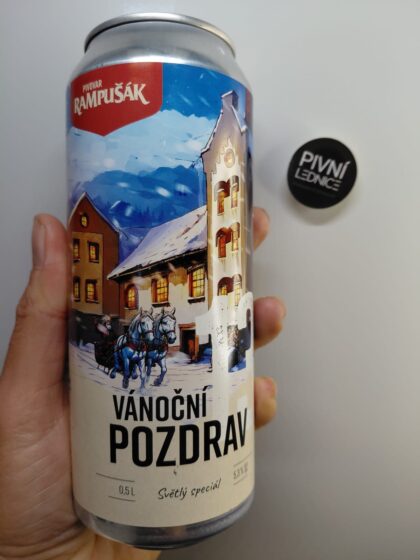 Rampušák Vánoční pozdrav z Dobrušky 13°/5,3% 0,5l