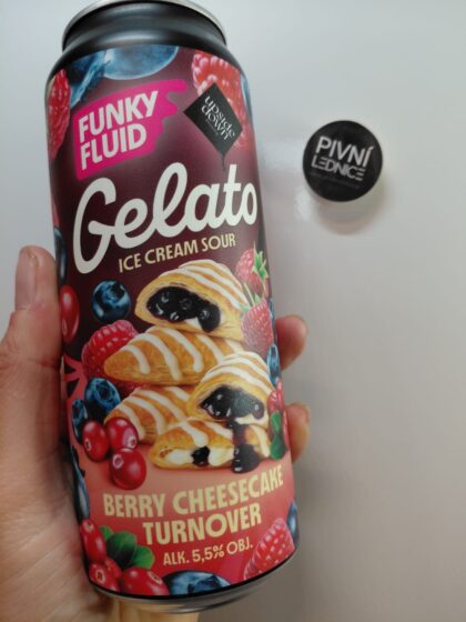 Funky Fluid/Upside Down Gelato: Berry Cheesecake Turnover 18°/5,5% 0,5l